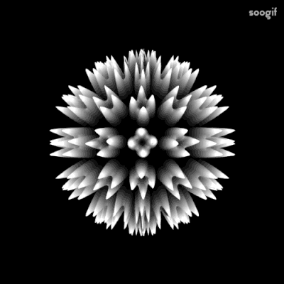 催眠 动效 圆球 循环 三维 旋转 有病的设计师