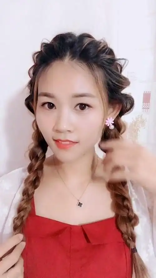 超简单仙女辫,一看就会,喜欢的赶快试试吧!