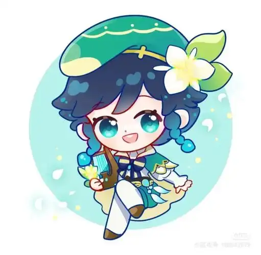 画个温迪图原作者碳条小彤