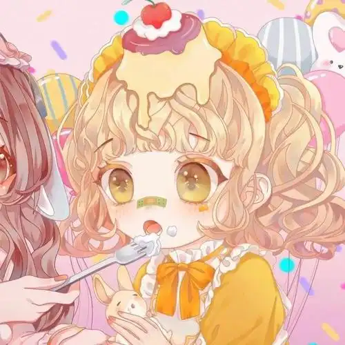 闺蜜头像动漫一个可爱一个酷(你是我最重要可爱无人能及的大宝贝)(32)