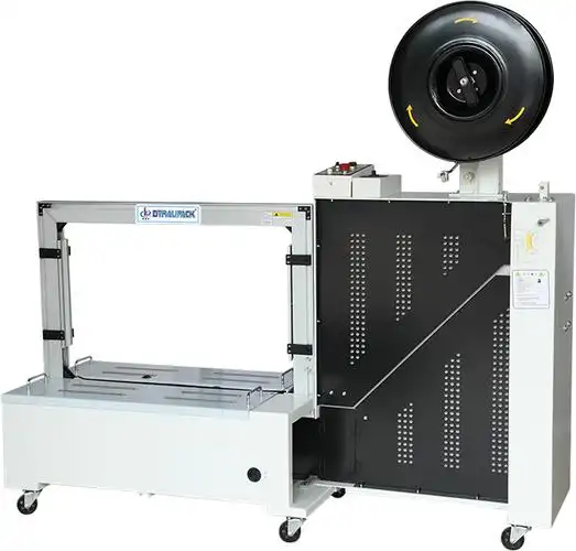 > 全自动捆包机 全自动打包机 全自动捆扎机 deq-200l