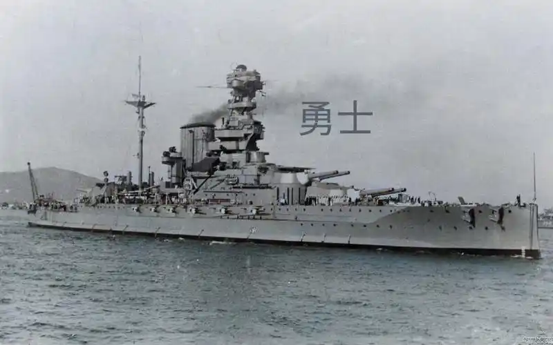二战英国伊丽莎白女王级战列舰图选