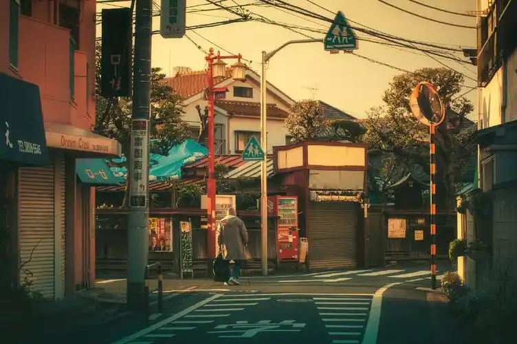 用心拍摄的日本街景