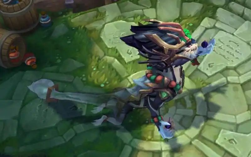 【lol】龙王墨影之灵灵墨刻影炫彩皮肤演示