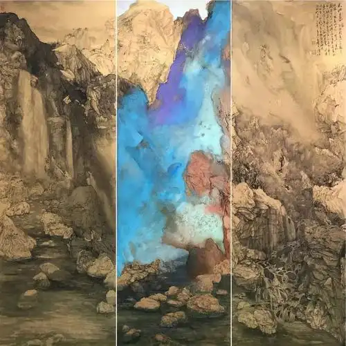 新西兰籍华人艺术家曹俊作品美的无语