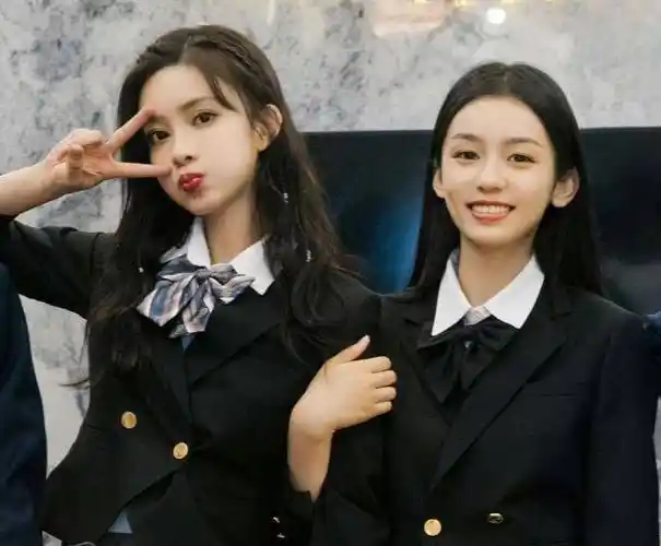 跟姚安娜录节目,生图下的身高差太好"嗑"_孟子义_营销_路人