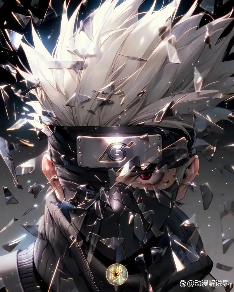 今日份分享~破碎镜面动漫人物 share-8k高清壁纸 锁屏壁纸 #动漫人物