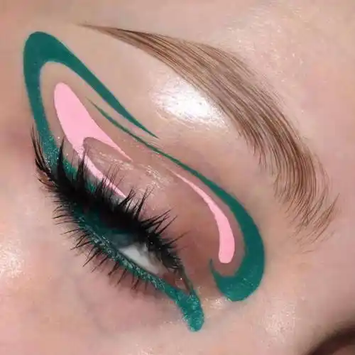 收藏彩绘眼妆集锦化妆师india作品集锦