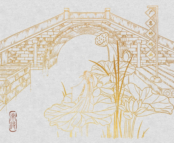 南浔古镇|插画|商业插画|王速susu - 原创作品 - 站酷 (zcool)