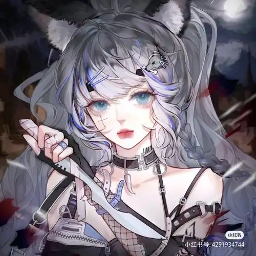 动漫 卡通 绘画 女生 头像 女头 高冷 可爱 … - 堆糖,美图壁纸兴趣社