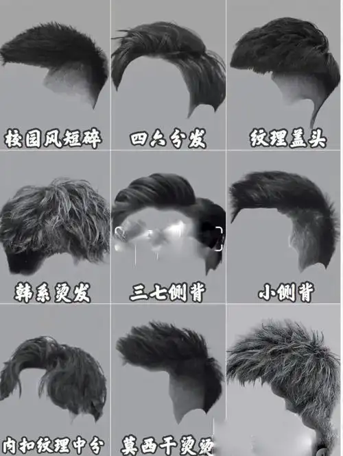 男士发型大全根据脸型选发型