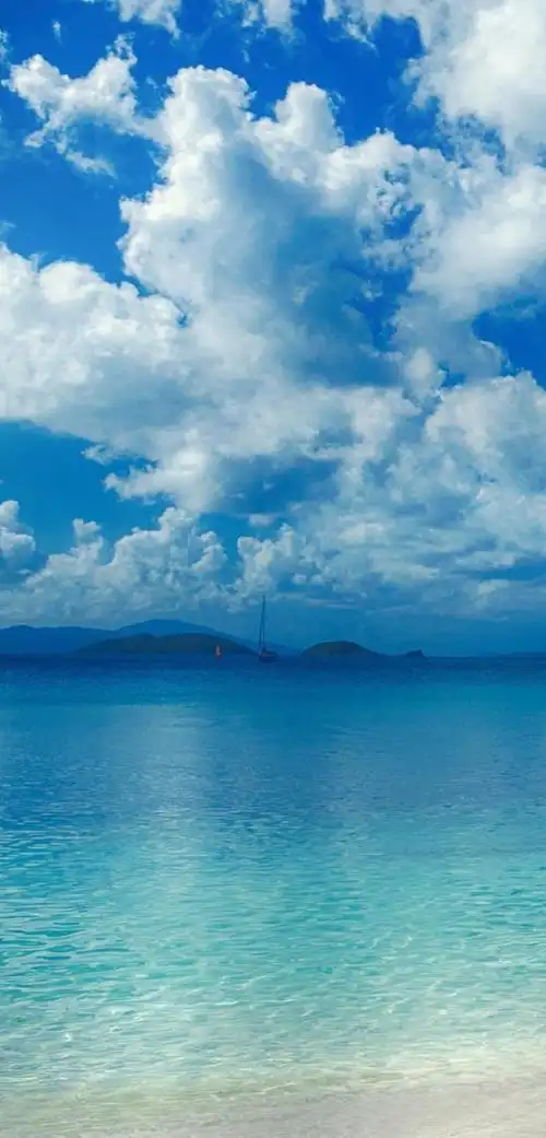 唯美小清新的天空云彩,锁屏图片,高清手机壁纸,风景-回车桌面