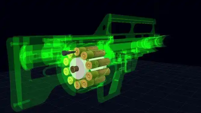 jackhammer霰弹枪,俗称气锤,3d动画演示它的工作原理_网易视频