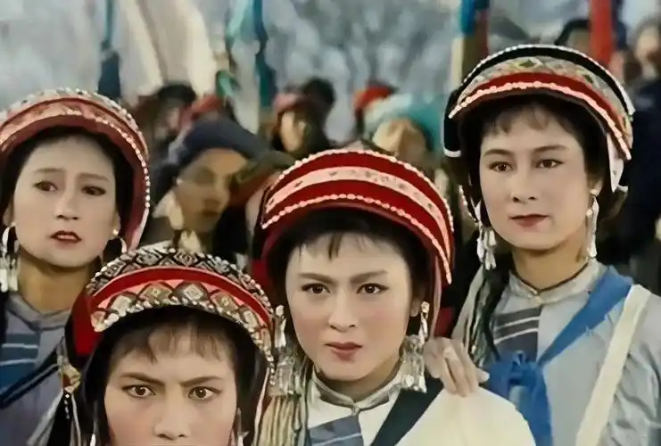 旧电影五朶金花最美杨丽坤