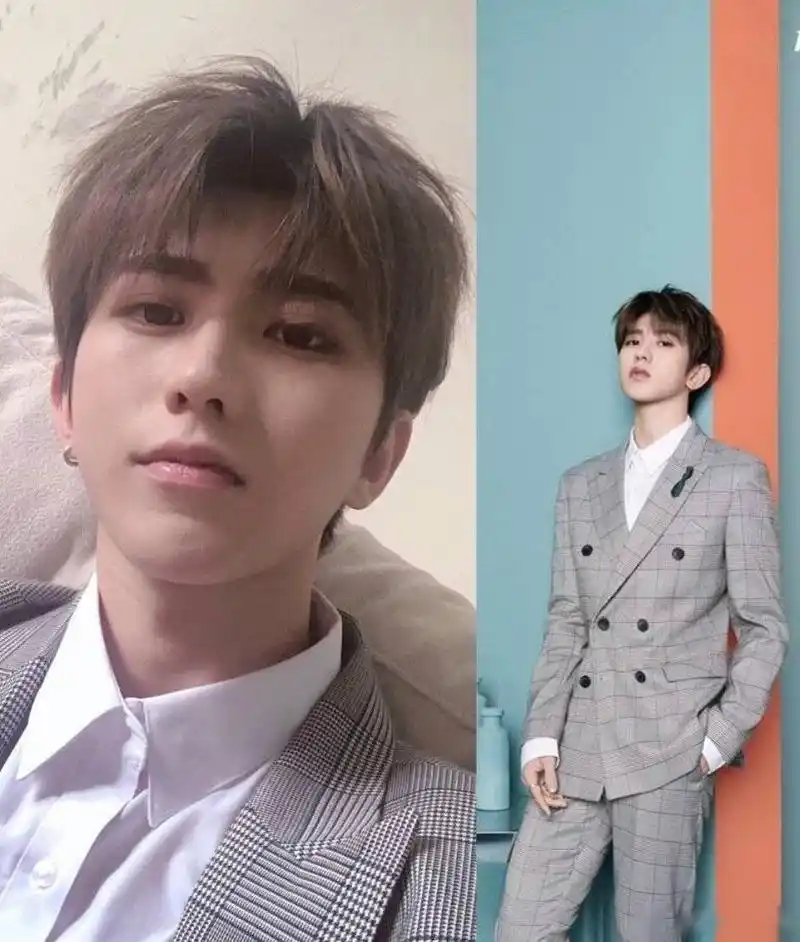 你拍照:自拍滤镜99% 蔡徐坤拍照:跪求别开美颜