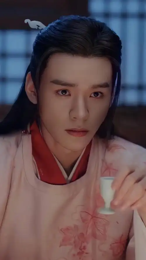 山河令[超话]#96喝一杯?喝五壶-龚俊 - 温客行94粉衣竖版