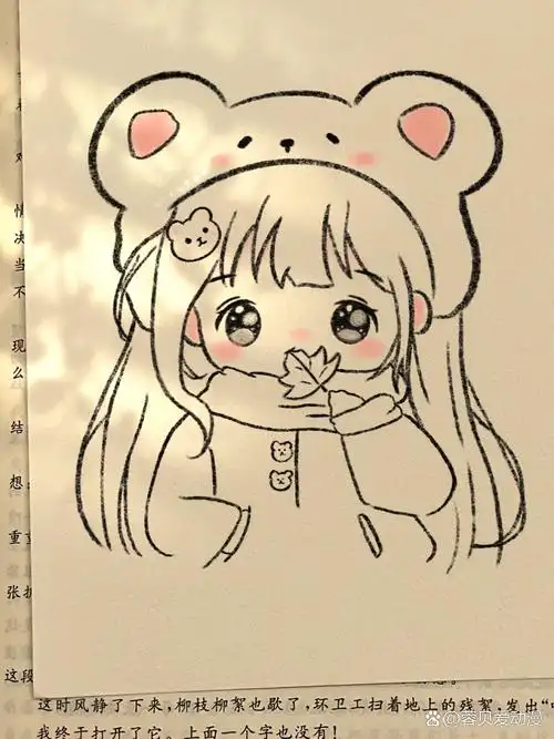 哇塞,看看这些q版简笔画,简直萌到爆炸啦!