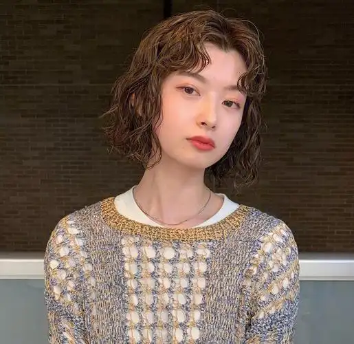 2021短发羊毛卷#羊毛卷#短发#南京川北造型#南京烫发这款短款的羊毛卷