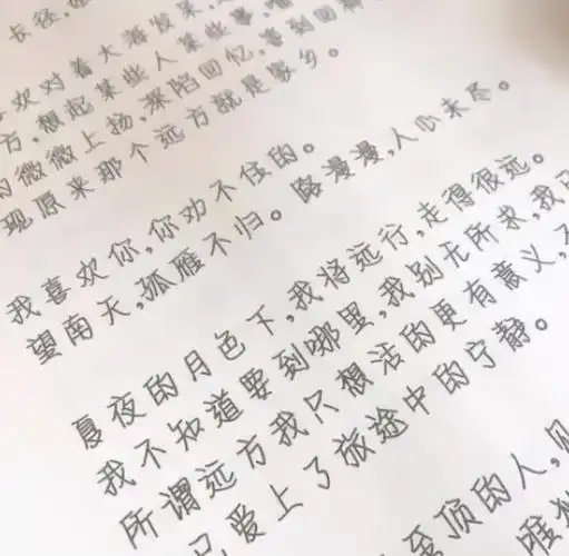 高中女生柚圆字体走红风格可爱字迹圆润受到阅卷教师青睐