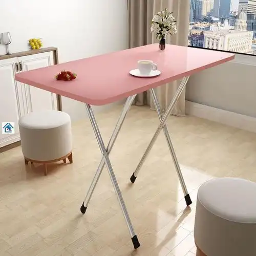 折叠餐桌家用户型方桌4人饭桌户外折叠桌