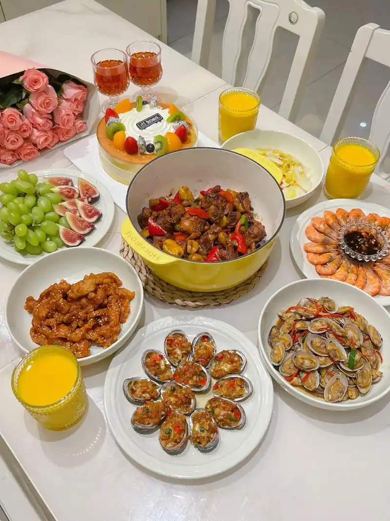 分享我的生日餐