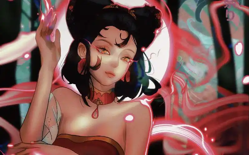 【绘画过程】妲己