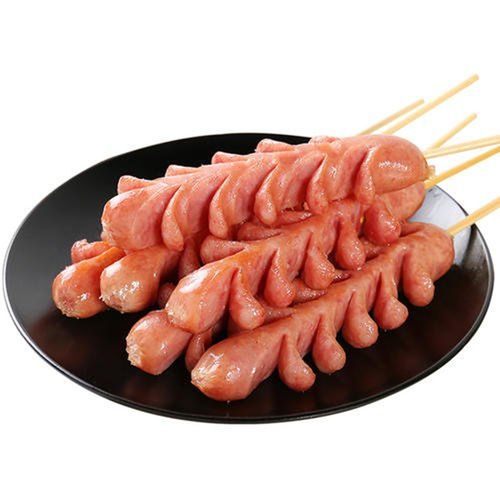 麦穗肠切花香肠70克*15支*6袋油炸烧烤串鸡肉肠烧烤食材开花香肠