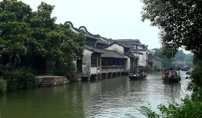 浙江乌镇西栅风光图片,图片,壁纸,自然风景-桌酷