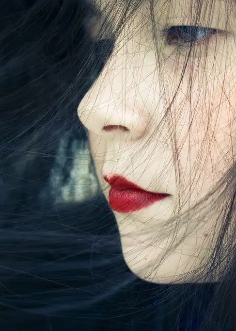 特写镜头描述中 展现女性肖像的婉约魅力 - 人物 -深圳中鹏摄影培训