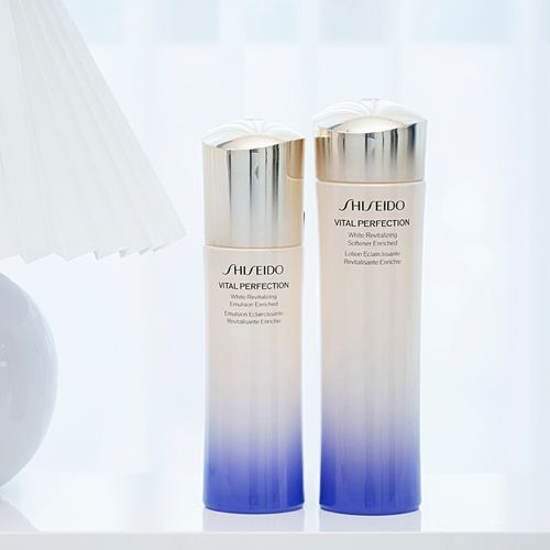 包邮 资生堂悦薇铂翡水乳套装 水150ml 乳100ml