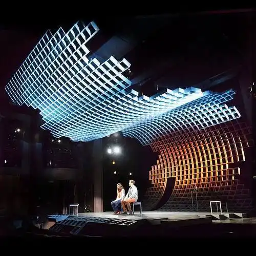 舞台设计舞美设计中国风舞台创意舞台互动区互动合影互动拍照互动装置