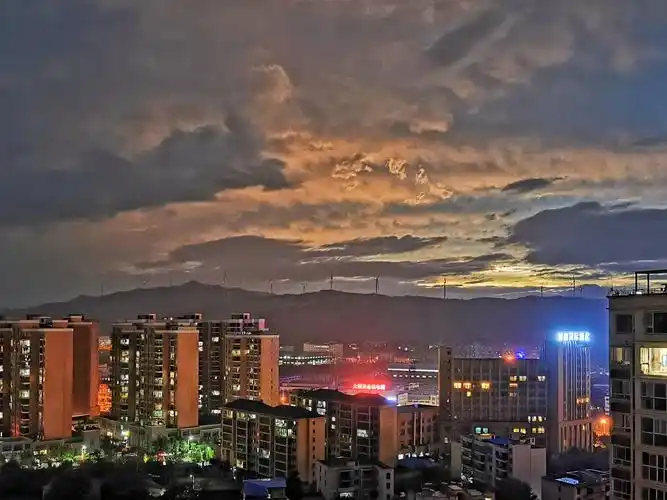 傍晚时刻 - 随手拍夜景 花粉俱乐部