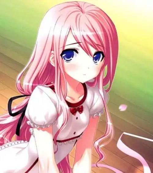 萌萌哒卡通头像二次元粉发女生一波可爱的小甜心来袭