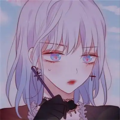 白发二次元女头