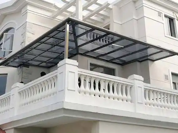 休闲露台遮阳雨棚