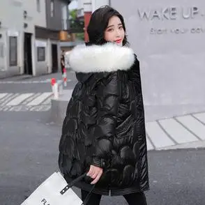 棉袄2021年新款棉服女中长款外套设计感小众爆款棉衣韩系冬装冬季