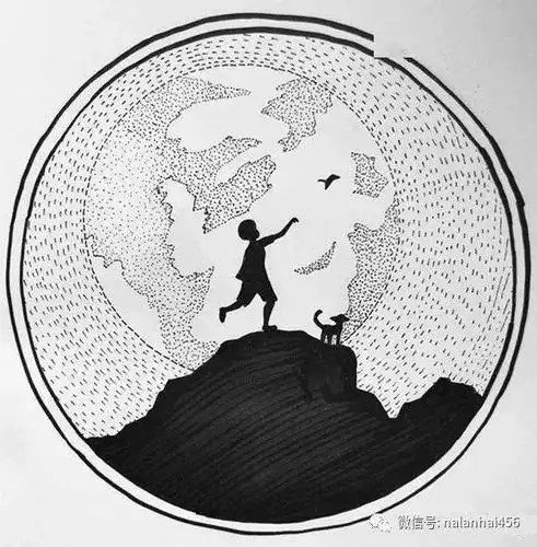 经典手绘一组有意思的创意素描经典情景黑白手绘值得你收藏