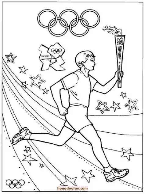 奥运运动小人108简笔画9张冬奥会运动员简笔画冬奥会项目用英文都怎么
