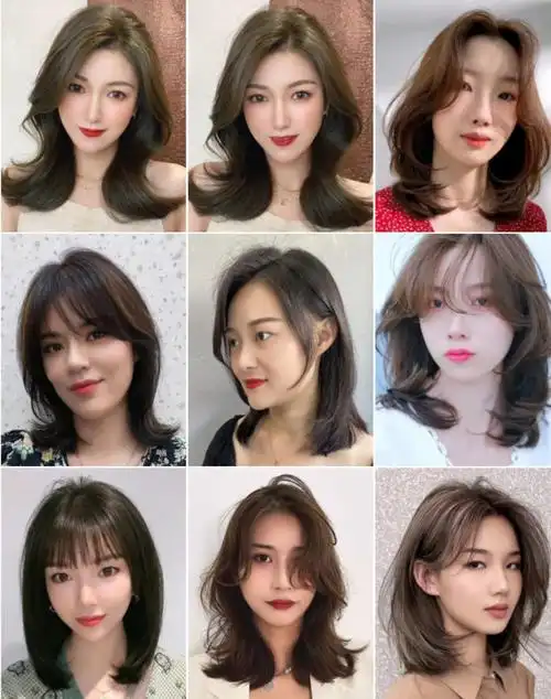 新流行发型大全100多款烫染剪任你选轻松打造高颜值