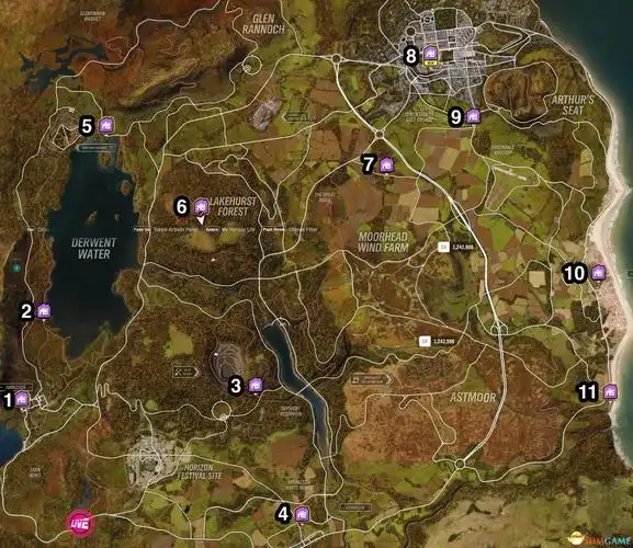 极限竞速地平线4玩法操作技巧车辆改装调校分析推荐全收集地图