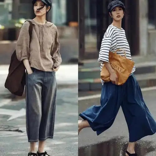 一场说走就走的旅行,文艺风的棉麻穿搭,很治愈