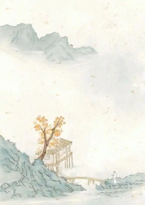 水墨丹青壁纸——春潮带雨晚来急,野渡无人舟自横!