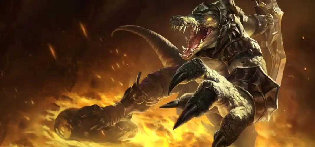 lol手游上单鳄鱼技能解析