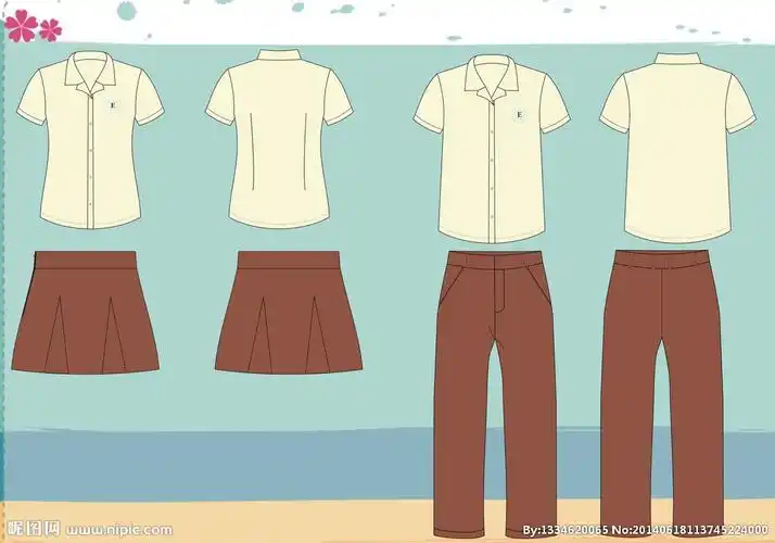 夏款校服设计图__服装设计_广告设计_设计图库_昵图网nipic.com