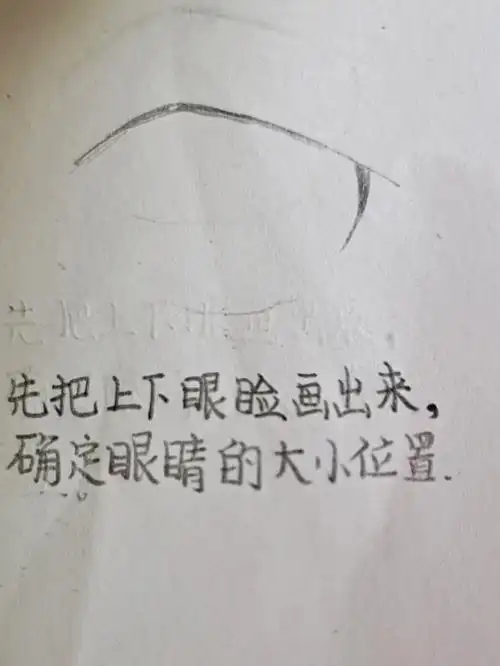 教你画动漫镁铝的眼睛