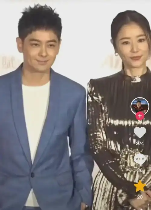 时隔20年林心如林志颖同框,林志颖淡定,林心如偷瞄?