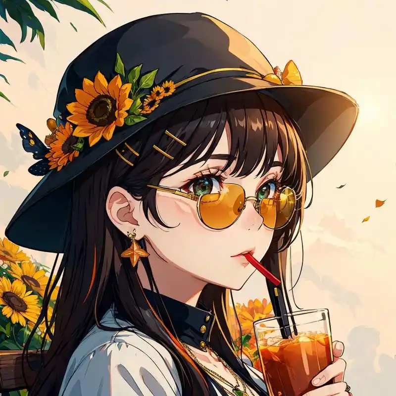 阳光女孩与午后时光