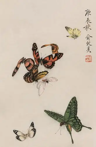 0874   俞致贞  蝶舞