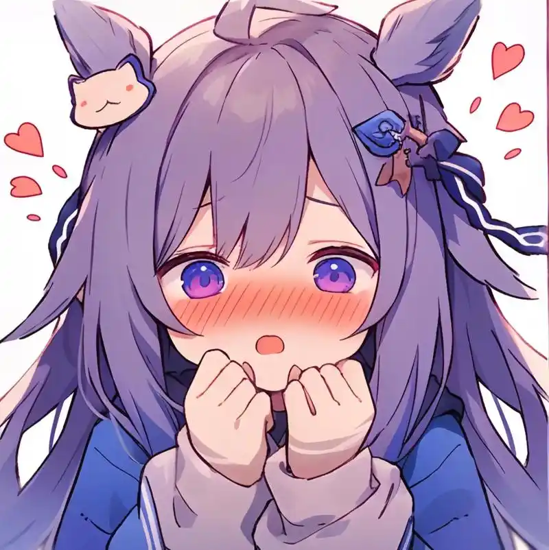 刻晴卡哇伊头像,喜欢的抱走哦!#原神 #二次元  - 抖音