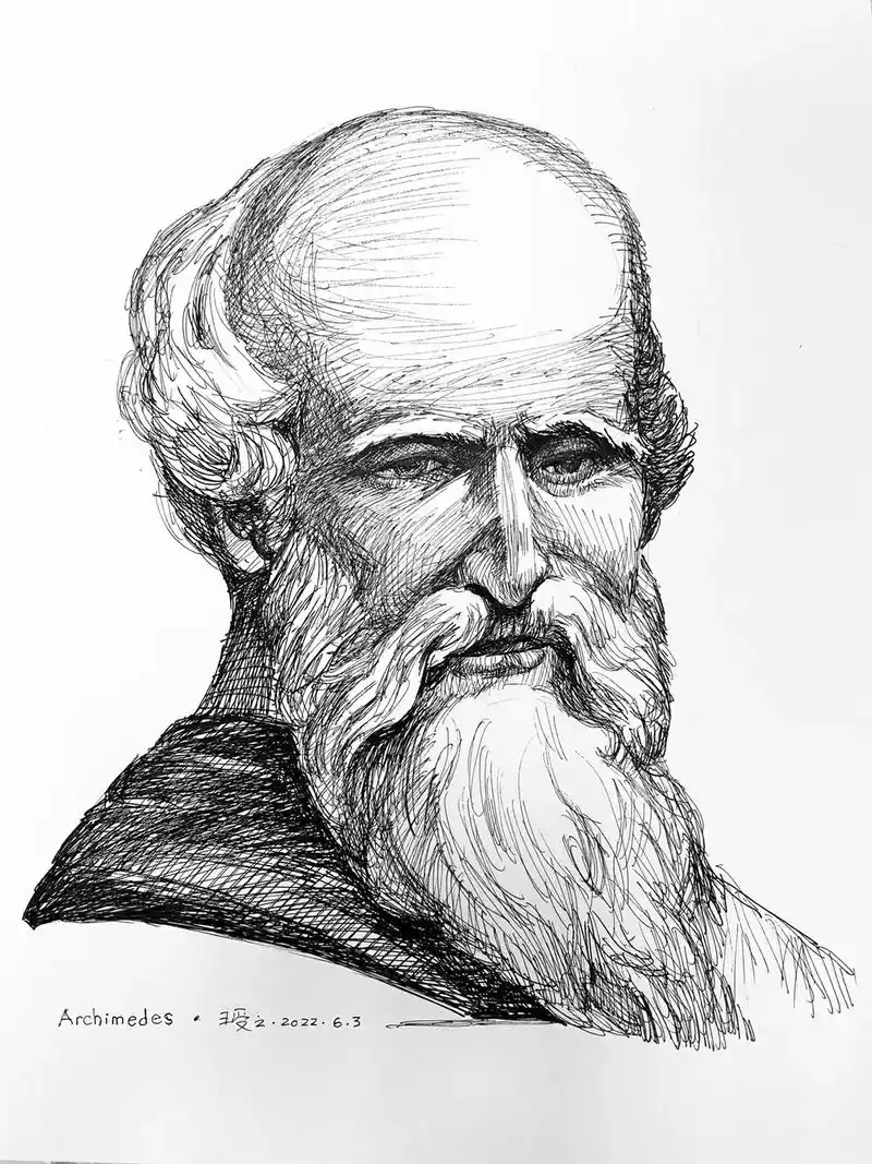 画数学家肖像;2022年6月3日,星期五,今天没有会议,虽然 - 抖音